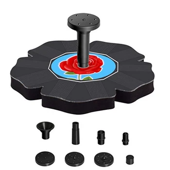 

Solar Garden Floating Fountain for Park Garden Decoration Supplies Water Features Nozzle Bird Bath Beautification