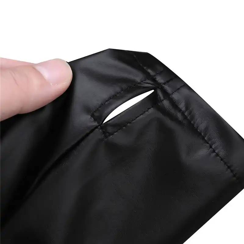 Shoulder Armor Sports Men Stretch Shiny Leather Like Hollow Arm