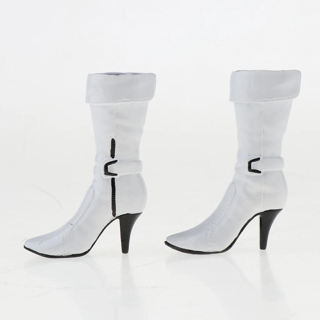 1:6 Scale Fashion High Heel Shoes Boots Model for    Kumik 12