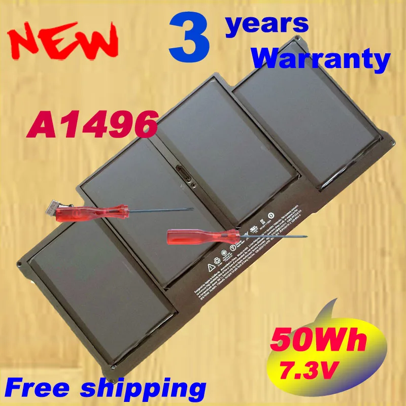 

New A1496 for Apple Macbook Air 13" A1466 2013/2014 MD760 MD761 Genuine 7.3V 50Wh A1496 battery