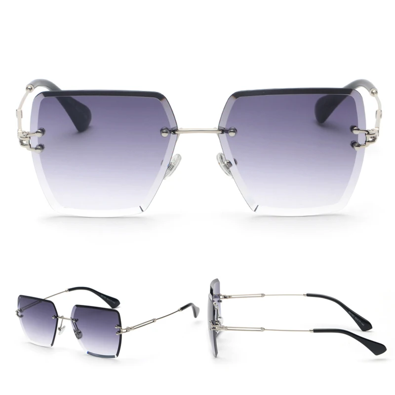rimless sunglasses 900083 details (7)