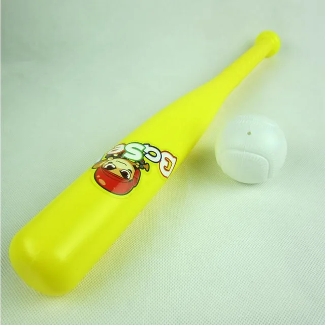 Kids Plastic Baseball Bat Toys Indoor Soft Super Safe T Ball Set for