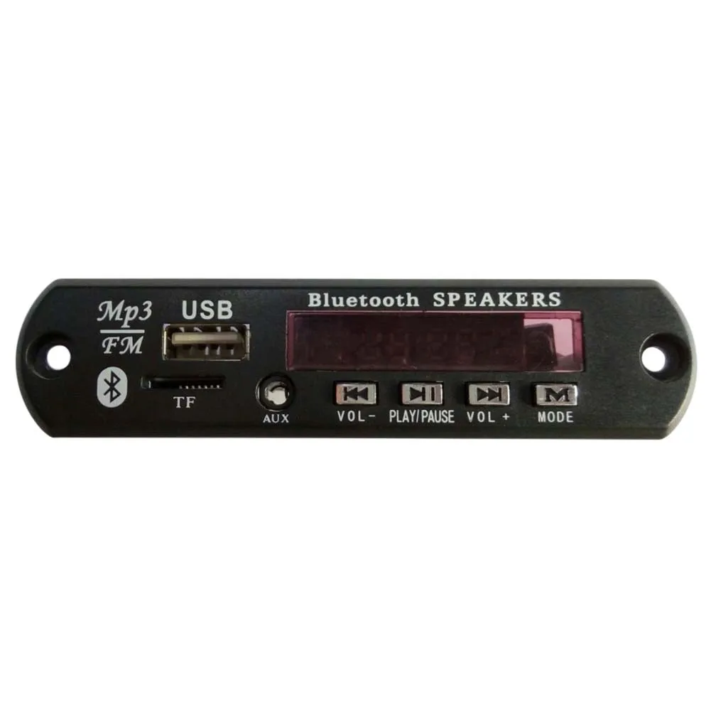 Беспроводной Bluetooth 12 в MP3 WMA декодер плата аудио модуль USB TF радио с пультом