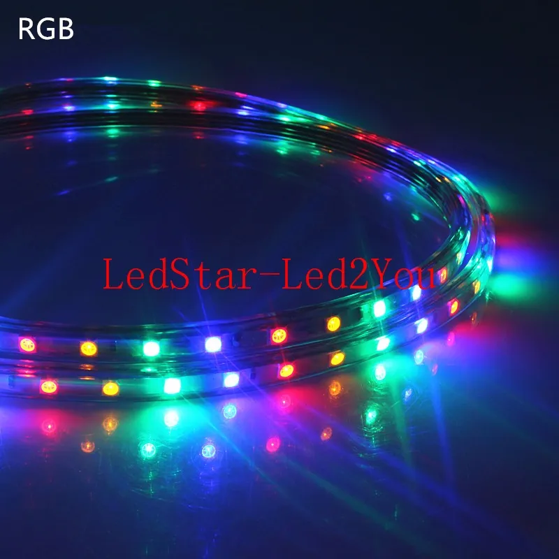60-LEDS-m-SMD5050-waterproof-220V-highlight-LED-strip-flexible-light-tape-high-voltage-red-yellow