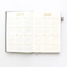 Год, календарь, Ретро стиль, твердый переплет, ежедневник, блокноты для офиса, школы, личная программа, органайзер, журнал, канцелярские принадлежности, А5
