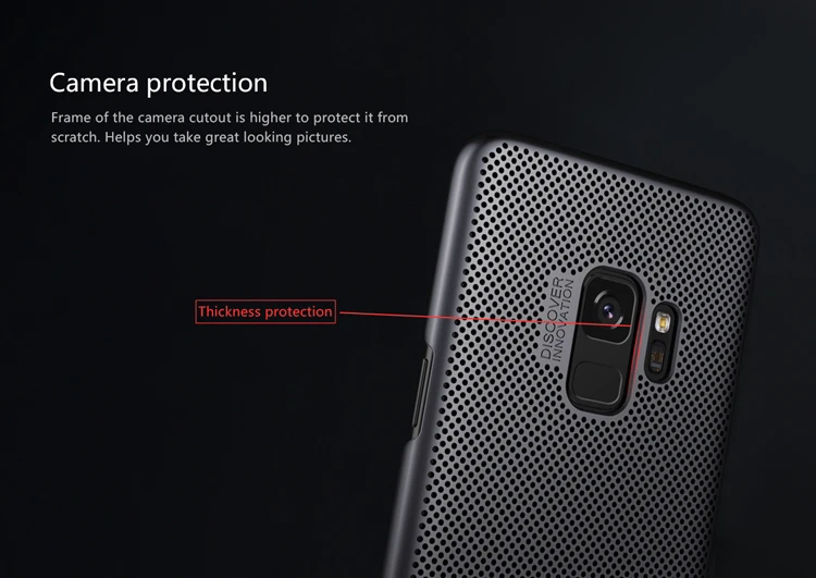 Для samsung Galaxy S9 чехол Nillkin Air Series излучающий легкий дышащий охлаждающий чехол для samsung Galaxy S9 Plus S9