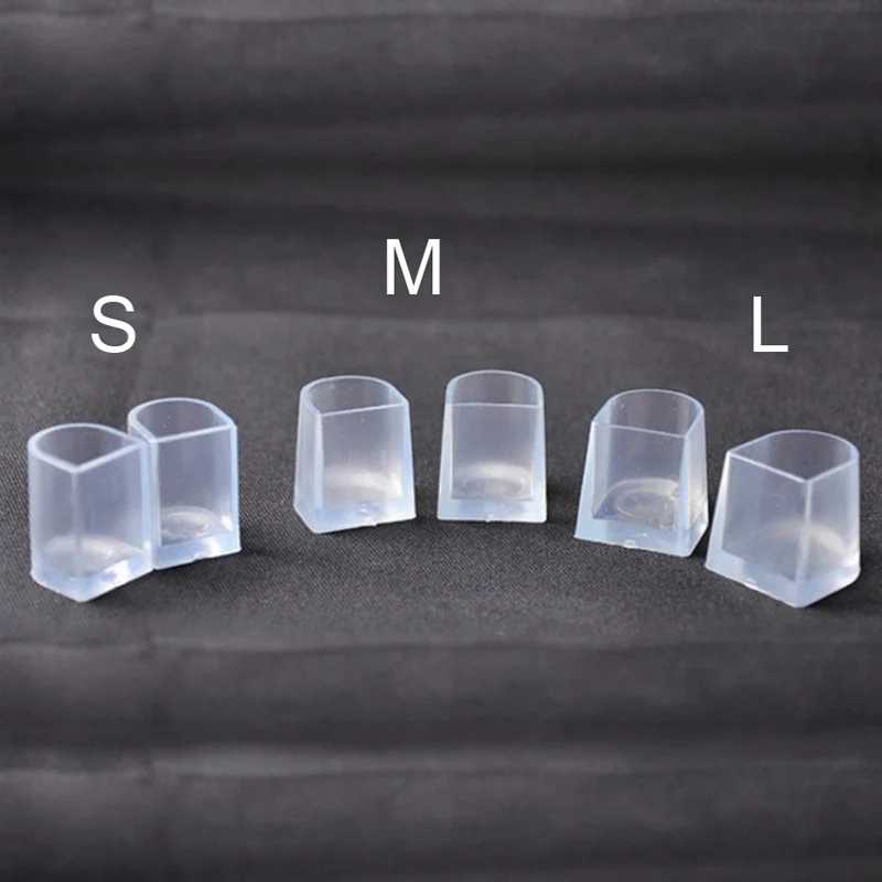 1 Pair Heels Protectors High Hheels Silicone Caps on The Heel Covers Stoppers for Shoes for The Grass of the Bride Wedding Party