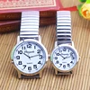 2024 Men Women Couple Lovers Flexible Elastic Strap Quartz Watch Simple Stainless Steel Electronic Luminous Hands Wristwatches 3