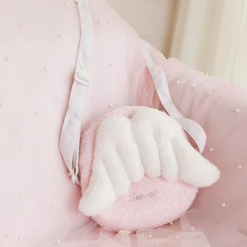 Kawaii Pink Angel Wings Backpack 3