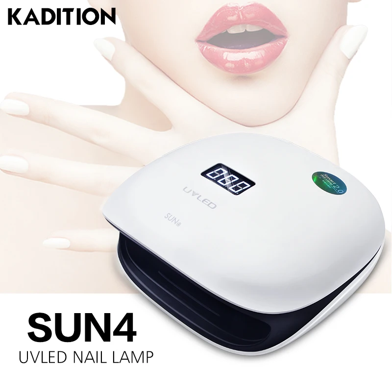 

KADITION 48W Nail Dryer Sensor Timer Manicure LED UV Lamp for Gel Varnishes Curing Home Use 36 LEDS Nail Art Tools Nail Dryer