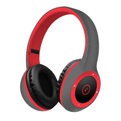 T8 складные беспроводные Bluetooth наушники Поддержка TF ответ на вызов микрофон AUX-in стерео музыка запас мощности для телефона Смарт часы - Цвет: Красный
