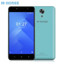 M-HORSE Power 1 5.0 Inch Smartphone 5050mAh OTG 1GB RAM 16GB ROM Android 7.0 Quad Core Telefon Celular 3G Unlocked Cell Phones