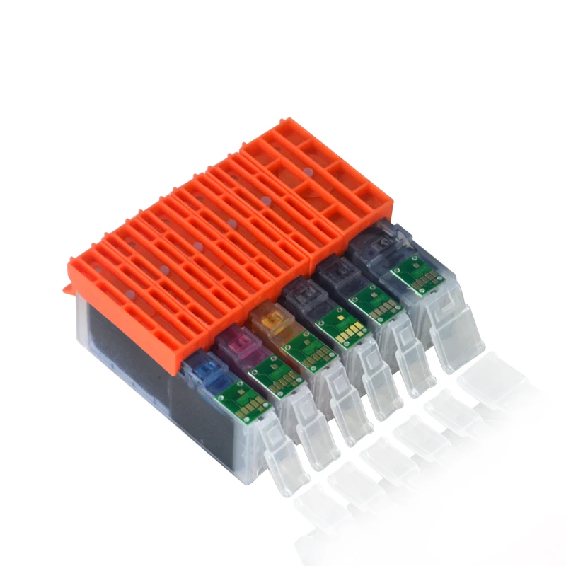 6 шт. картриджи для струйного принтера canon PIXMA MG5766|ink cartridge|ink cartridge for canoncompatible ink |