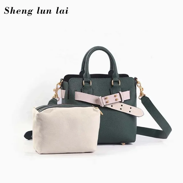 Sheng Lun Lai Luxury Brand Women Bag Genuine Leather Handbag Sheng Lun Lai Luxury Brand Women Bag Genuine Leather Handbag Shoulder Latest Sty Designer Handbags High