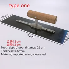 30*10 см шпатлевка нож импортная марганцевая сталь штукатурка шпатель с удобной ручкой строительство бетонный шпатель инструмент