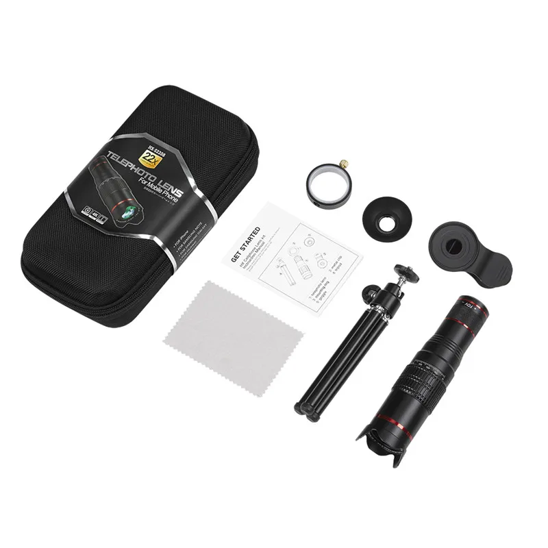 TURATA HD 22x зум мобильный телефон телескоп объектив телеобъектив внешний смартфон Объективы для фотоаппаратов iPhone samsung huawei Xiaomi