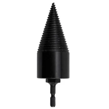 

Hex Shank Firewood Splitter Machine Drill Wood Cone Reamer Punch Driver Drill Bit Split Drilling Tools