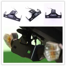 Аксессуары для мотоциклов номер Лицензии Держатель регистрационного номера кронштейн для осветительной для Kawasaki Z1000 14-17