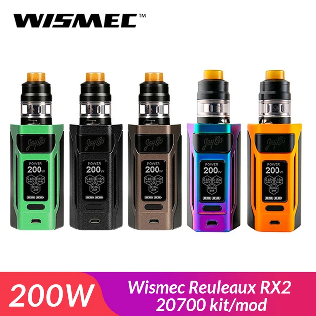 Оригинальный wismec reuleaux RX2 20700 комплект/mod коробка с гном распылитель 4 ML fit WM спиральная электронная сигарета vape комплект