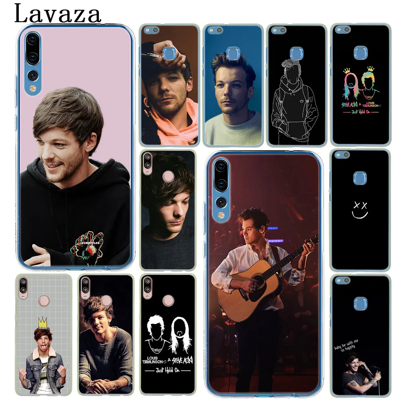 

Lavaza One Direction Louis Tomlinson Phone Case for Huawei P20 P9 P10 Plus P8 Mate 20 Pro 10 Lite Mini 2016 2017 P smart 2019