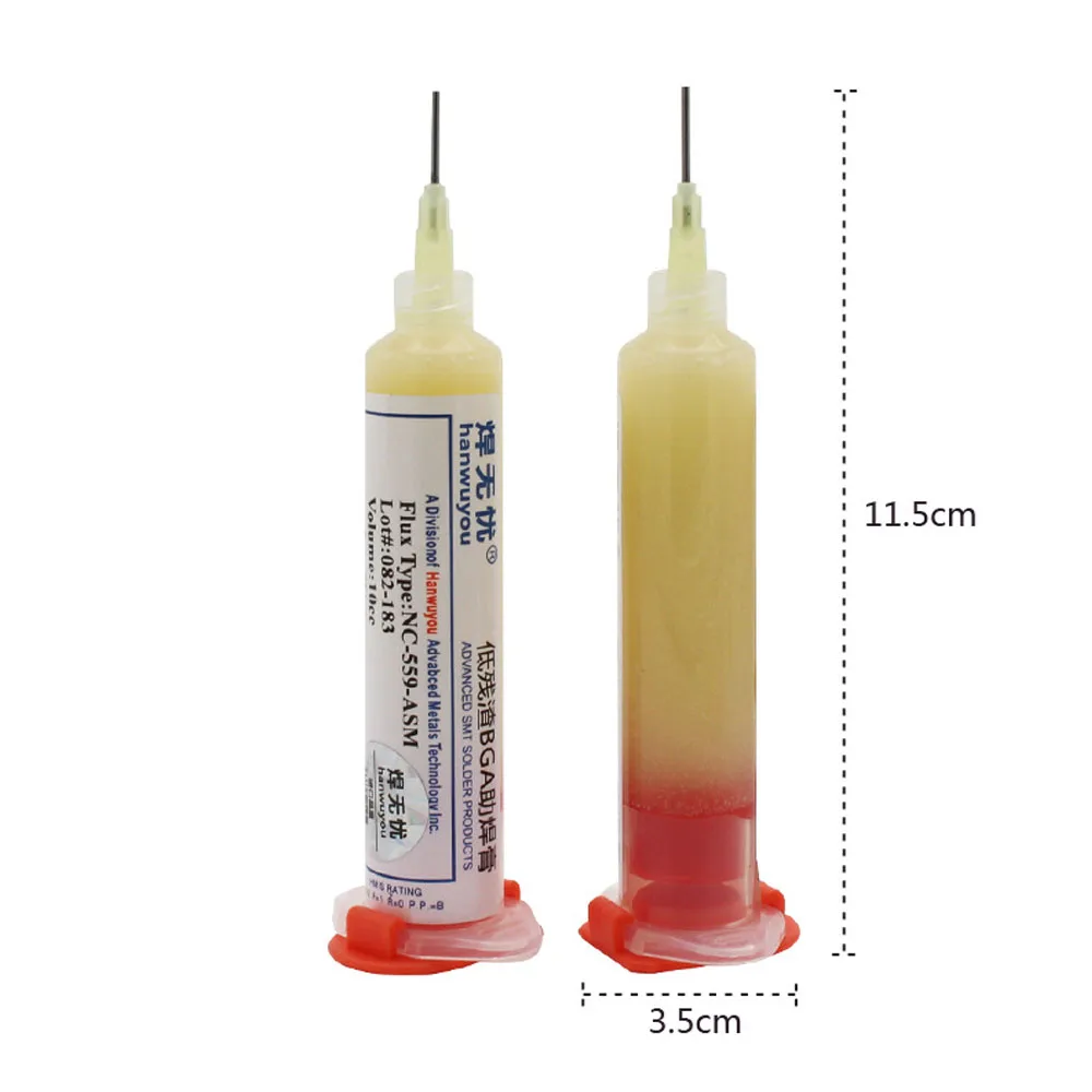 Короткое Advanced пайка паяльная паста флюсовая паста RMA 223 10cc меньше сварки шлака BGA сварочных флюсов