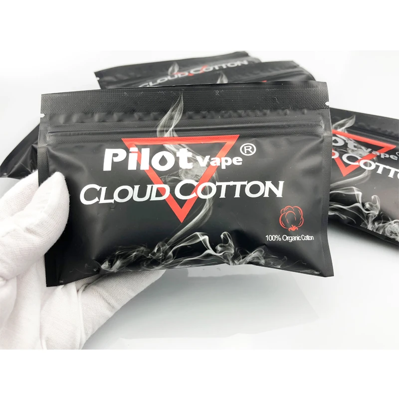 Original Pilot Vape organic cotton vape better than cotton for Ecigarette rebuildable RDA RBA DIY atomizer vapor cotton
