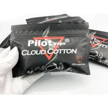 Original Pilot Vape organic cotton vape better than cotton for Ecigarette rebuildable RDA RBA DIY atomizer vapor cotton