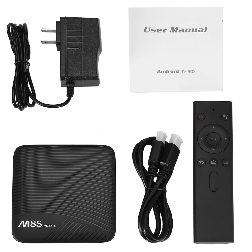 Mecool M8S PRO L 4 K ТВ Box Amlogic S912 3g Оперативная память 16G/32G Встроенная Голосовое