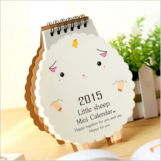 5pcs 15 Korean Stationery Kawaii Sheep Calendar Cute Cartoon Animal Soldiers Small Desk Calendar School Supplies Calendar Show Calendar Fitnesscalendar Shapes Aliexpress