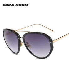 2017 gafas de Sol de Moda Para Las Mujeres Diseñador de la Marca Gafas de Sol de Las Señoras Capa de Espejo UV400 Shades Gafas Mujer Gafas