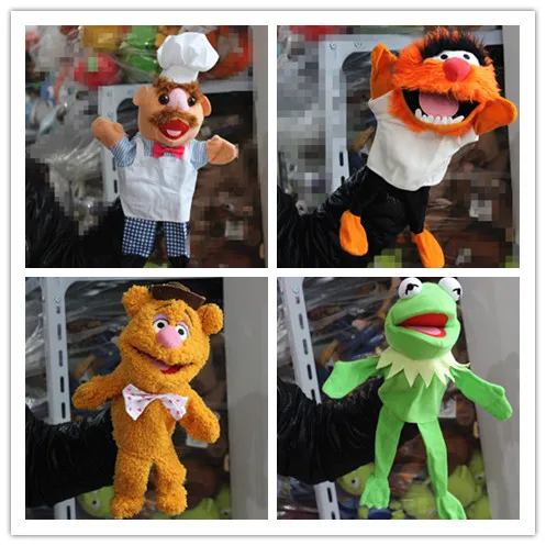 Bier Verbetering Ambitieus Free shipping The Muppet Show plush hand puppets,Kermit the Frog,Fozzie  Bear,drummer,The Swedish Chef, doll for kids toy|puppet manufacturer|doll  fundoll trunk - AliExpress