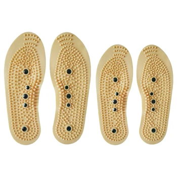 

1PairMagnet MagneticPlus Elastomer SiliconeMassage Healthy Insole Magnet Therapy Foot Pain Acupuncture Points Foot Health Care