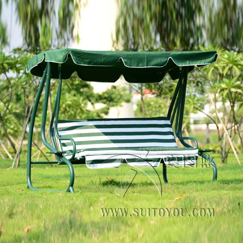 

Outsunny covered outdoor porch swing bed hammock outdoor sleeping leisure chair with cushion