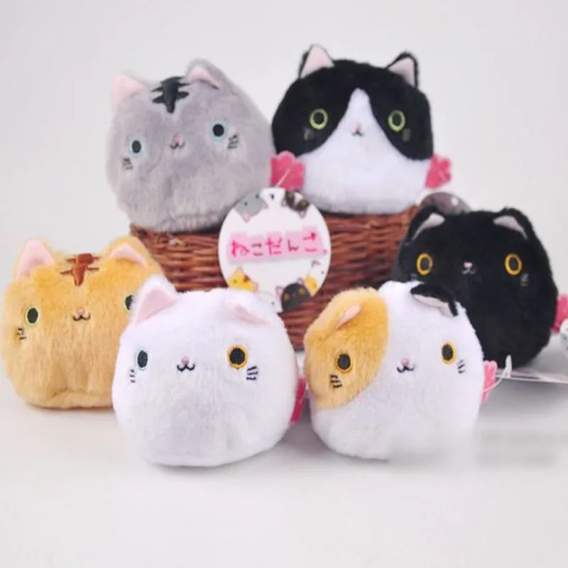 

1 Pcs Kawaii Soft Cat Plush Toys Mini Palm Sand Cute Cartoon Cat Doll for Kids