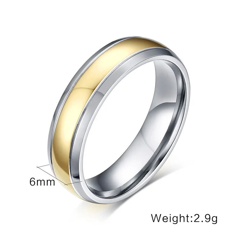 Modyle Free Shipping Super Deal Ring Titanium Engagement Wedding Bands Ring Jewelry for Men and Women