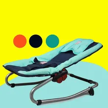 Suitable &Safe Baby Cute Bouncers Infant Appease Rocking Chair Bebe Chairs Three-Point Seat Belts Free Drop Shipping