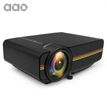 AAO YG300 Upgrade YG400 Mini Projector 1800 Lumens Video Game TV Proyector Home Theatre Movie AC3 HDMI VGA AV SD USB 3D Beamer