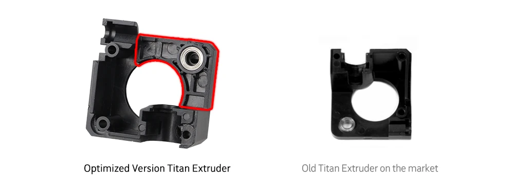 Titan Экструдер 3d принтер части для E3D V6 Hotend J-head Bowden Монтажный кронштейн 1,75 мм нити 3:1 Передаточное отношение