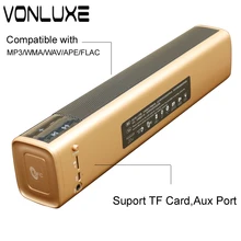 20W Multifunctional Portable Soundbar with Subwoofer Loudspeaker Slim Magnetic Wireless Bluetooth Speaker for MP3 TF SD Card