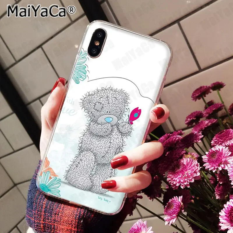 MaiYaCa силиконовый чехол для телефона, низкая, Tatty Teddy Me To You Bear для iphone 11 pro 8 7 66S Plus X 10 5S SE 5C XS XR XS MAX