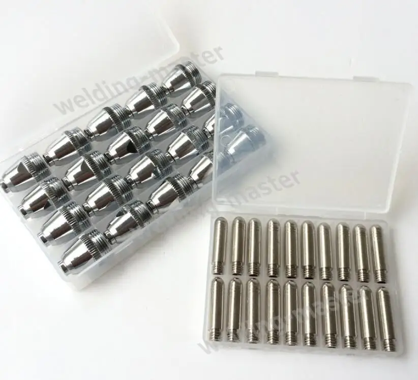 40PCS, AG60 SG55 Consumables, SG-55 AG-60 cutting torch parts, for Plasma Cutter(SG 55 AG 60) 40PCS, AG60 SG55 Consumables, SG-55 AG-60 cutting torch parts, for Plasma Cutter(SG 55 AG 60)