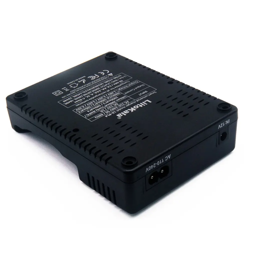 Liitokala Lii PL4 18650 зарядное устройство 26650 16340 14500 4 слота NiMH литий ионная батарея умное