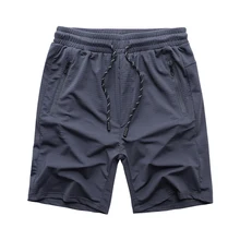 Летние мужские повседневные шорты большого размера свободные удобные дышащие быстросохнущие Брендовые мужские шорты Одежда Домашняя одежда короткие брюки