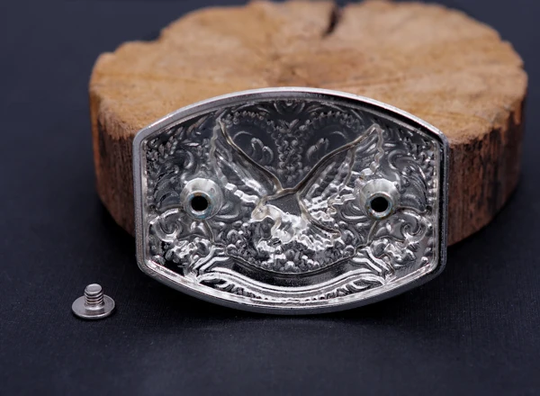 6 шт. ковбойские Cowgirl Bling Silver Eagle Leathercraft хатбанд кожаный кошелек ремень лошадь седла декоративные Conchos