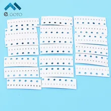 200pcs 0402 SMD Capacitor Packet Capacitance Pack 20Kinds each 10pcs 1PF-1uf(105pf) Electronic Component Assorted Kit