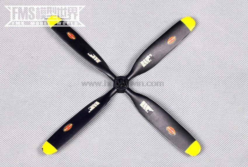 Запасная часть FMS FMSPROP039 4 лопастный пропеллер 7 5*4 для 800 мм RC warbrid model plane P51 P47 F4U A1