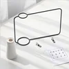 Creative Iron Line Flower Pot Plant Vase Stand Postcard Clip Holder Ceramic Vase For Flowers Vase For Wedding Decoration 5
