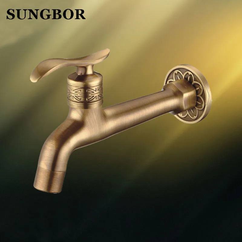 New Extra Long Antique Br Single Handle Kitchen Faucet Wall Br Single Handle Kitchen Faucet Wall