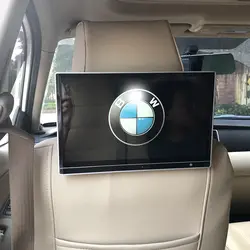 12,5 дюймов автомобиля ТВ экран Android 7,1 подголовник DVD с мониторы для BMW 1 3 5 6 7X1X3X5X6X7 сзади система развлечений на сиденье системы