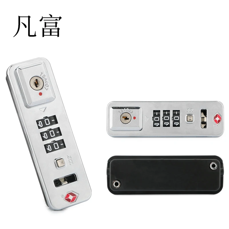 

Portable Mini Lock Padlock Outdoor Travel Luggage Zipperk Handbag Safe Combination Luggage accessorie black Code passwordr Lock